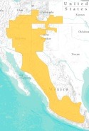 Canyon Treefrog range from IUCN