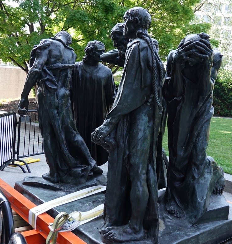 Hirshhorn, Auguste Rodin, The Burghers of Calais f