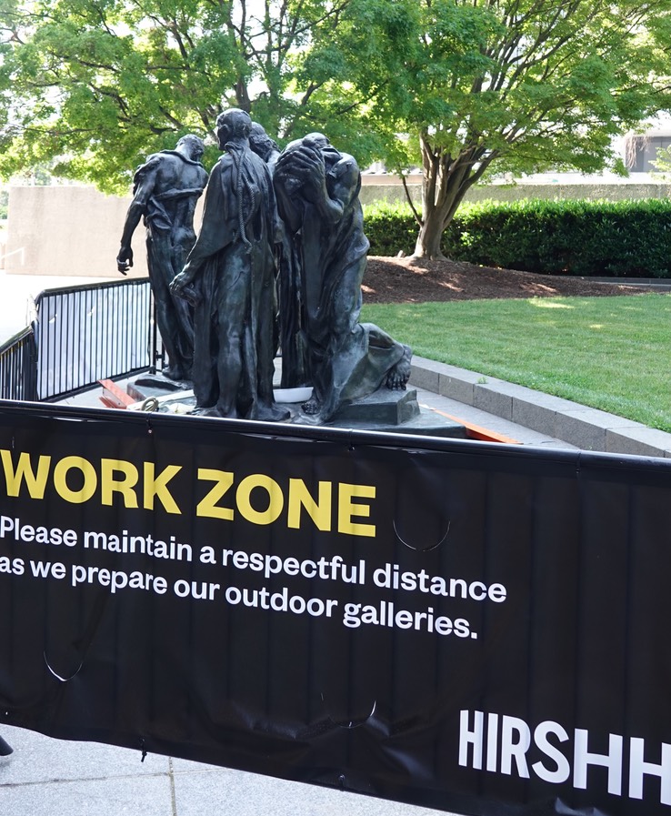 Hirshhorn, Auguste Rodin, The Burghers of Calais. a