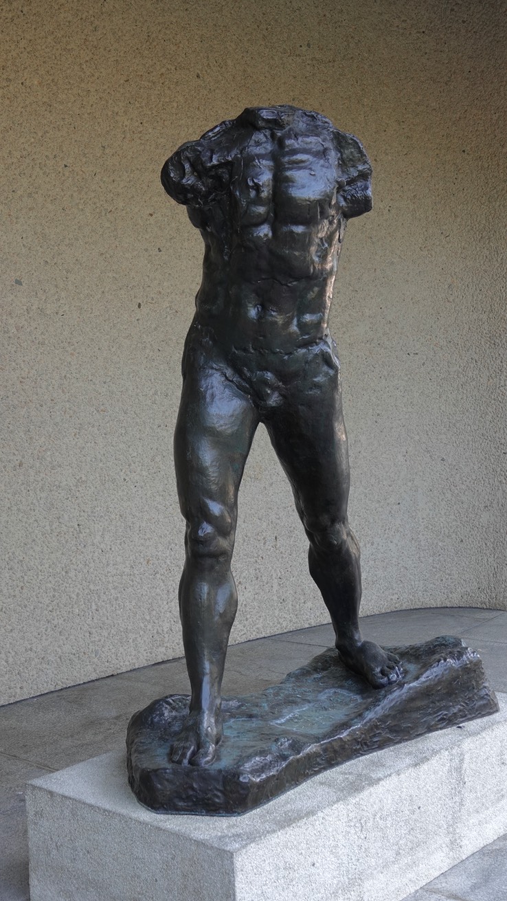 Hirshhorn, Auguste Rodin, Walking Man, cast 1962. c