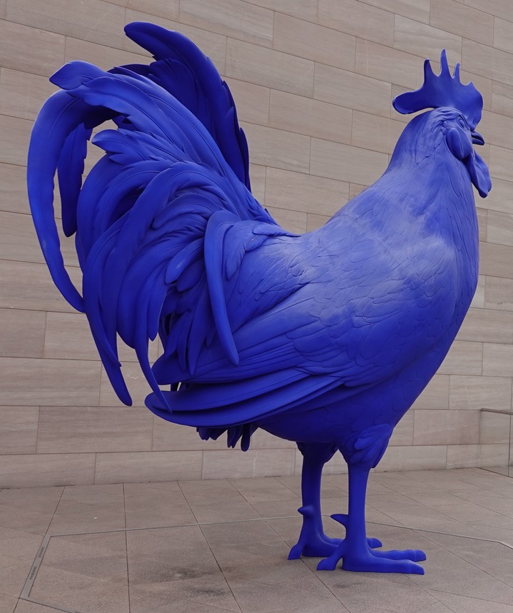 National Gallery of Art - East Building - Katharina Fritsch, Hahn-Cock, 2013