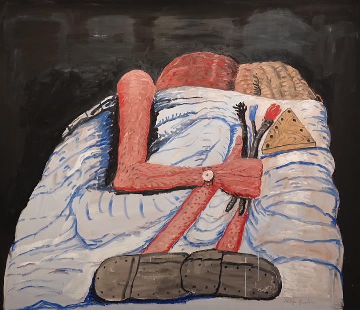 National Gallery of Art - East Building - Guston, Couple in Bed, 1977