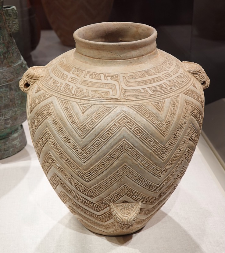 National Museum of Asian Art, Storage jar (lei), Early Anyang Period, ca. 1200 BCE