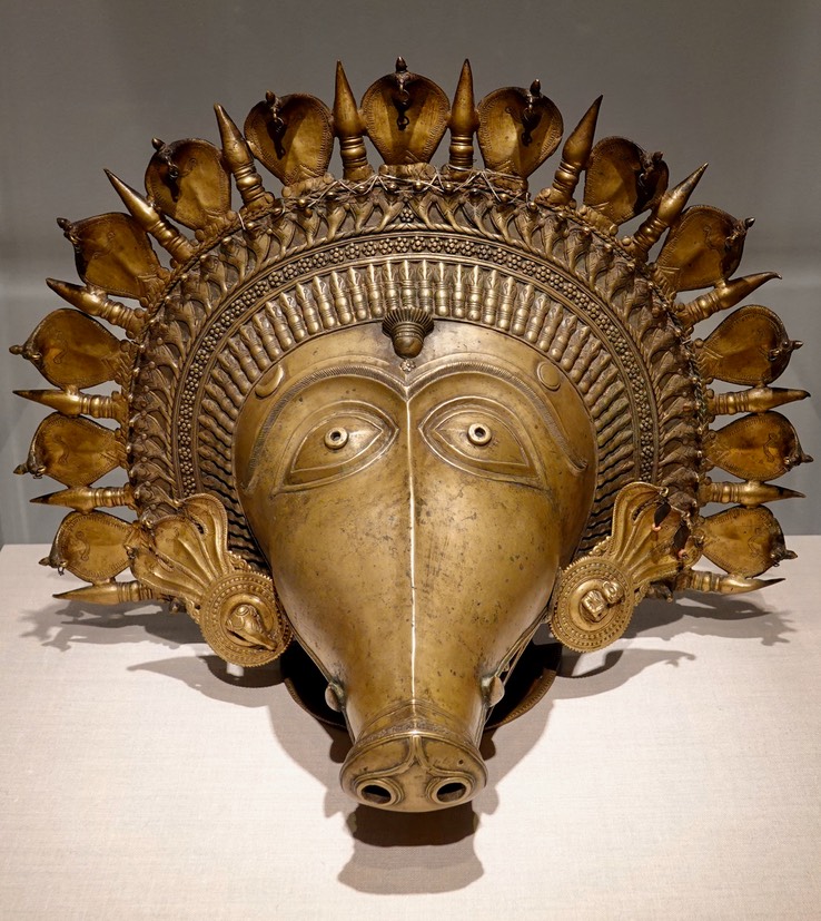 National Museum of Asian Art, Mask of the deity Panjurli, India, Karnakaka state, Kanara district early 20th century 1