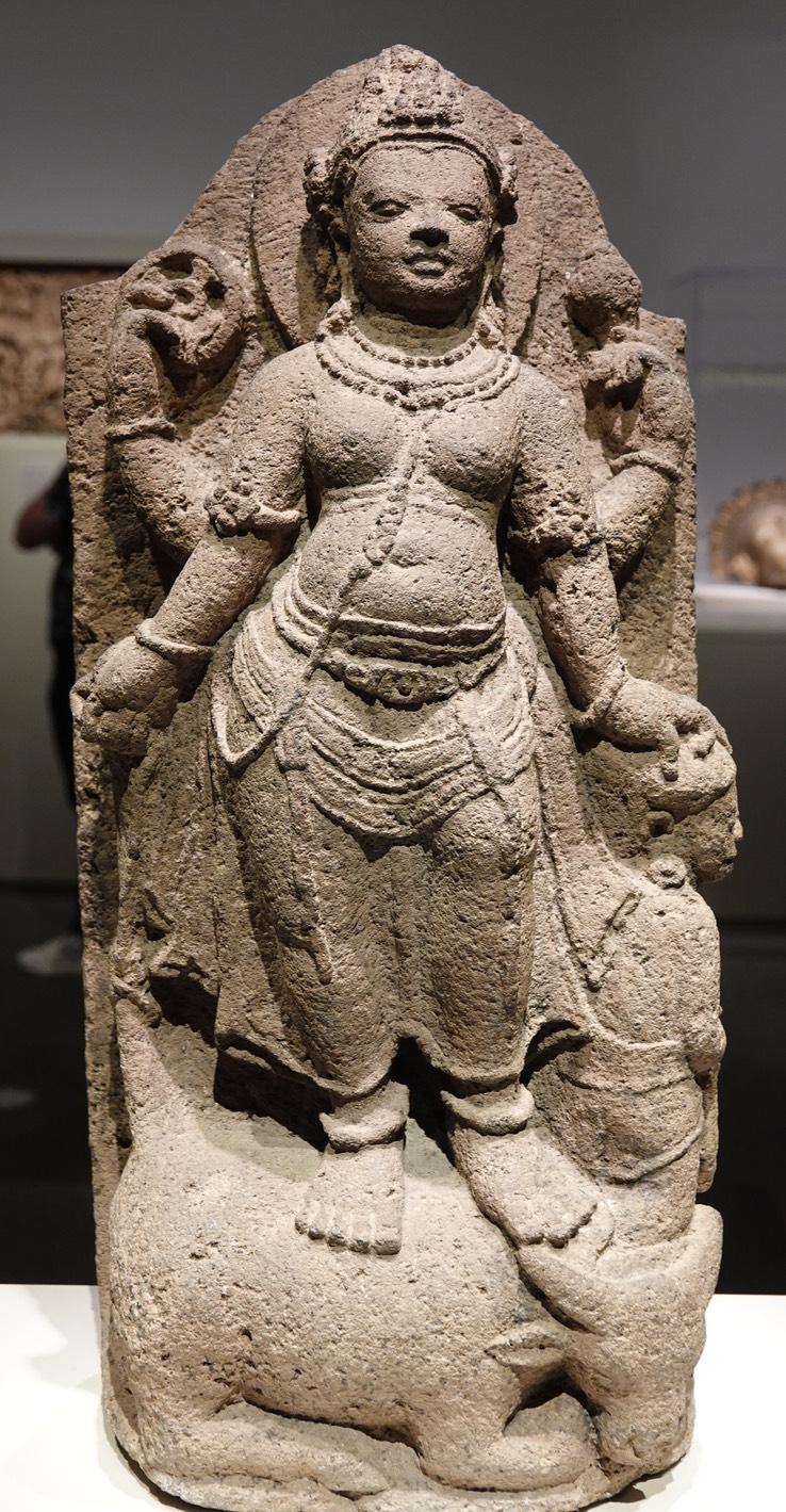 National Museum of Asian Art, Durga Mahishasuramardini (Slayer of the Buffalo Demon), Indonesia, Central Java, 9th century